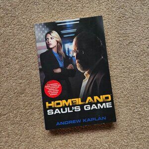 4/$20 Homeland: Saul's Game: A Homeland‎ Novel by Andrew Kaplan - Paperback